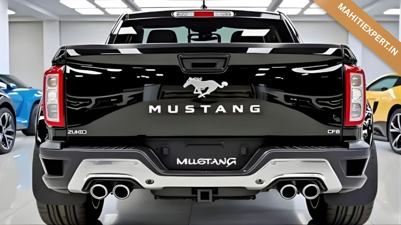 Ford Mustang Pickup 2026 Revealed: Muscle Power Meets Practicality & Bold Design